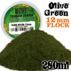 HERBE STATIQUE 12MM - VERT OLIVE - 280ML
