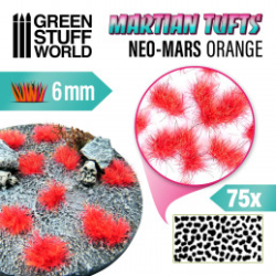 TOUFFES D'HERBE MARTIENNE - NEO-MARS ORANGE