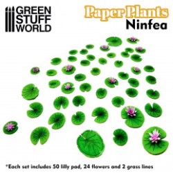 PLANTES À PAPIER - NENUPHARS