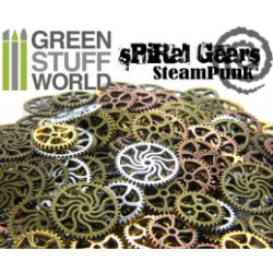 STEAMPUNK ROUAGES SPIRALE SET 85GR