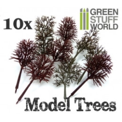 10X ARBRES MODELISME FLEXIBLES