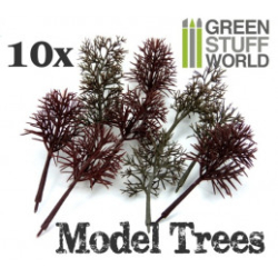 10X ARBRES MODELISME FLEXIBLES