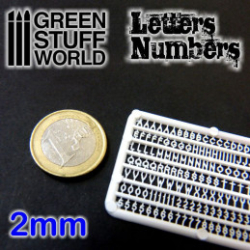 LETTRES ET NOMBRES 2 MM
