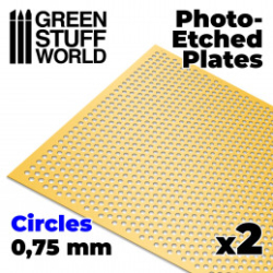 PLAQUES DE PHOTOGRAVÉES - CERCLES MOYENS