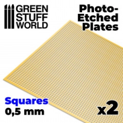 PLAQUES DE PHOTOGRAVÉES - PETITS CARRÉS