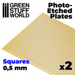 PLAQUES DE PHOTOGRAVÉES - PETITS CARRÉS