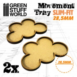 PLATEAUX DE MOUVEMENT MDF 28,5MM X5 - SLIM-FIT