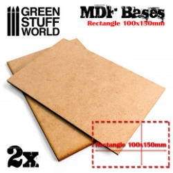 SOCLES DM - RECTANGULAIRES 100X150MM (X2)