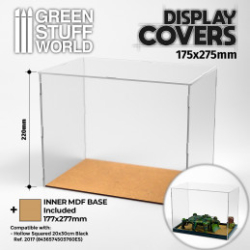 VITRINE OUVERTE 175X275MM (22CM DE HAUT)