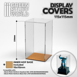 VITRINE OUVERTE 115X115MM (22CM DE HAUT)