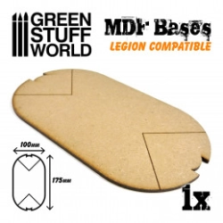 SOCLES OVALES 100X175 MM EN MDF (LEGION)