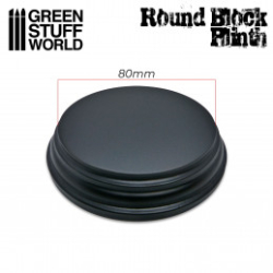 SOCLE ROND OUVRAGÉ 8CM