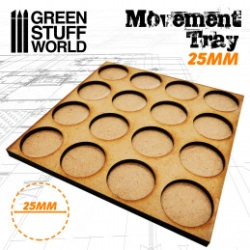 Plateaux de Mouvement MDF 25mm 4x4 -  Hordes en Ligne