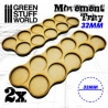 PLATEAUX DE MOUVEMENT MDF 32MM X10 - SKIRMISH