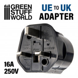 ADAPTATEUR DE PRISE UE-UK NOIR