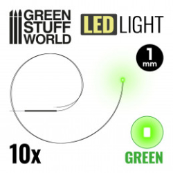 LUMIÈRES LED VERTES - 1MM