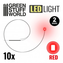 LUMIÈRES LED ROUGE - 2MM