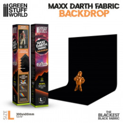 TOILES DE FOND - MAXX DARTH NOIR - 300X400MM