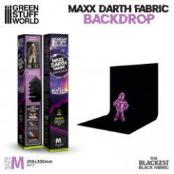 TOILES DE FOND - MAXX DARTH NOIR - 200X300MM