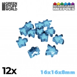 MEEPLES 16X16X8MM - BLEU CLAIR