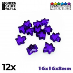 MEEPLES 16X16X8MM - VIOLET