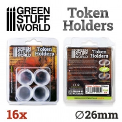 CAPSULES POUR JETONS 26MM