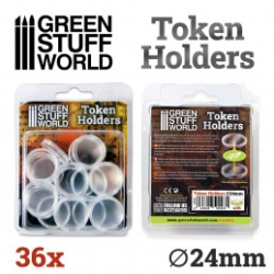 CAPSULES POUR JETONS 24MM