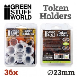 CAPSULES POUR JETONS 23MM