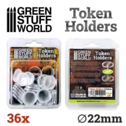 CAPSULES POUR JETONS 22MM