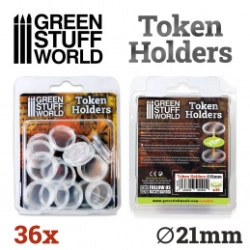 CAPSULES POUR JETONS 21MM