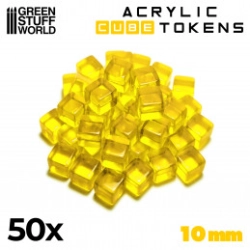 JETONS CUBES JAUNES