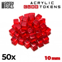 JETONS CUBES ROUGES