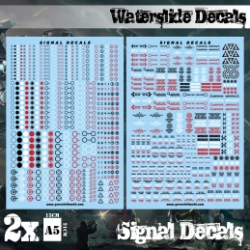 DECALCOMANIES A L'EAU - SIGNAUX ROBOT