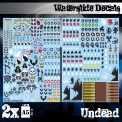 DECALCOMANIES A L'EAU - MORT-VIVANT