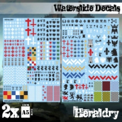 DECALCOMANIES A L'EAU - HÉRALDIQUE