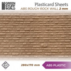 PLAQUE DE PLASTICARD TEXTURÉ MUR EN BRIQUES RUGUEUSES