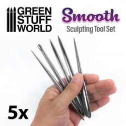 5X OUTILS DE SCULPTURE - SMOOTH