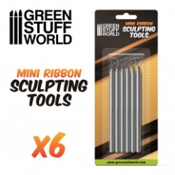 6 PCS OUTILS DE SCULPTURE MINI EN ALUMINIUM
