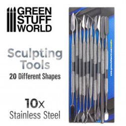 10X OUTILS DE SCULPTURE