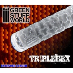 ROULEAUX TEXTURÉS - HEXAGONES TRIPLE