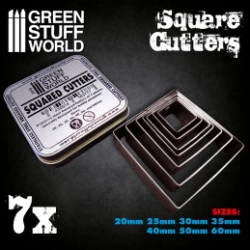CUTTERS CARRÉS POUR BASES