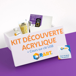 Kit Découverte de l'Acrylique + clé USB