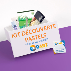 Kit Découverte du Pastel + Cours sur clef USB