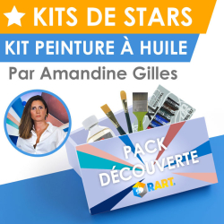 Kit Peinture à l'huile Découverte par Amandine Gilles