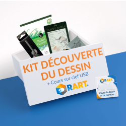 Kit Découverte du dessin + Cours sur clef USB