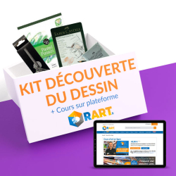 Kit Découverte du dessin + Cours sur plateforme