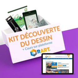 Kit Découverte du dessin + Cours sur plateforme