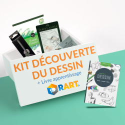 Kit Découverte du dessin + livre apprentissage