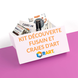 Kit Découverte du Fusain et Craies d'Art