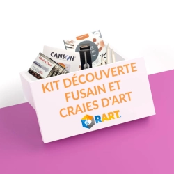 Kit Découverte du Fusain et Craies d'Art